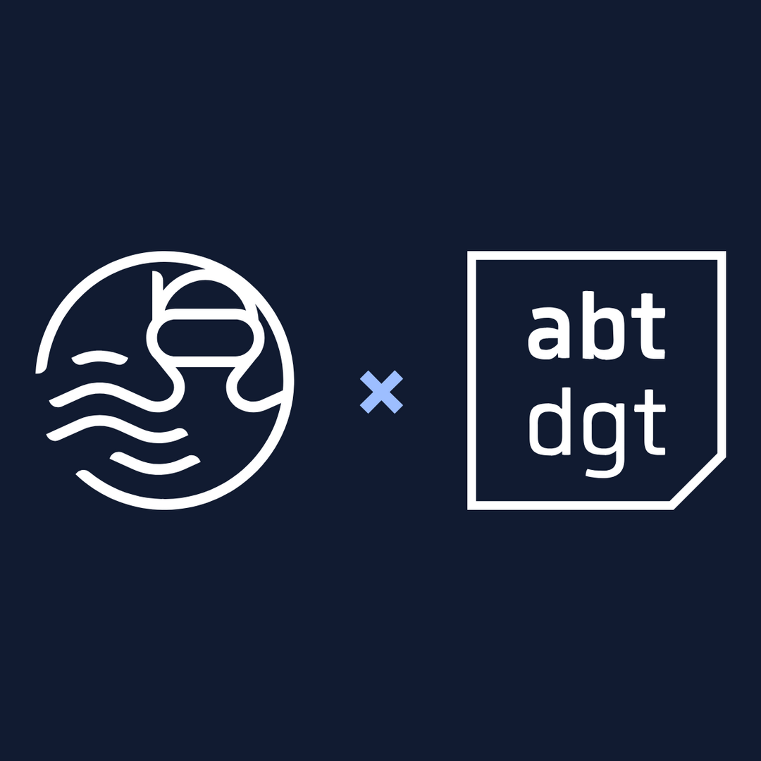 Logos von bytediver und abteilung_digital nebeneinander