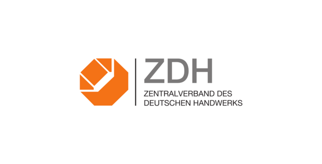 Logo des Zentralverbands des Deutschen Handwerks auf weißer Fläche