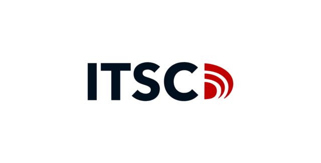 Logo von ITSC auf weißer Fläche