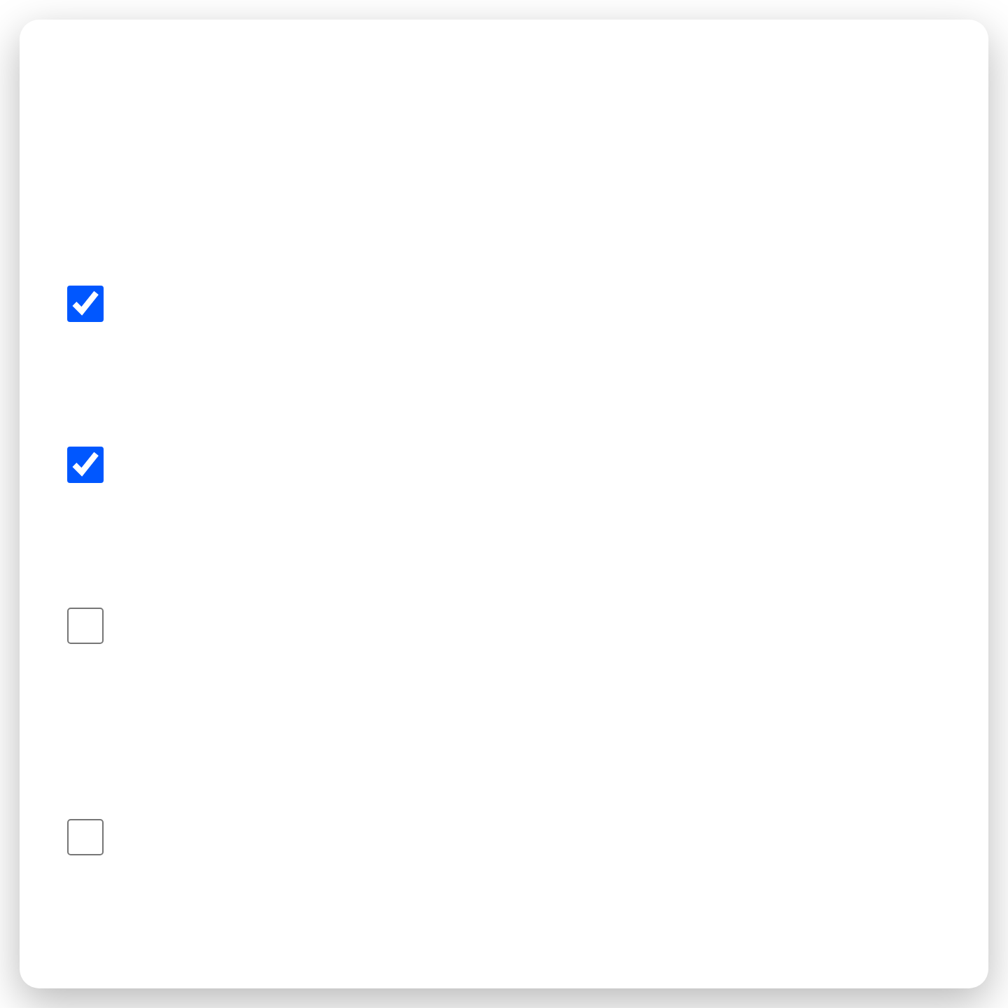 Annahmen einer Schätzung im bytediver-Portal, je Annahme mit der Folge für den Aufwand