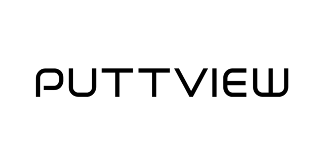 Logo von PuttView auf weißer Fläche