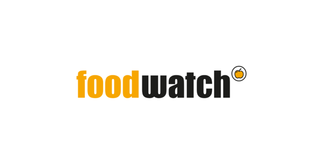 Logo von foodwatch auf weißer Fläche